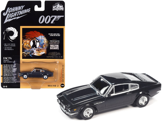 1987 Aston Martin V8 Gray Diecast Model Car James Bond 007