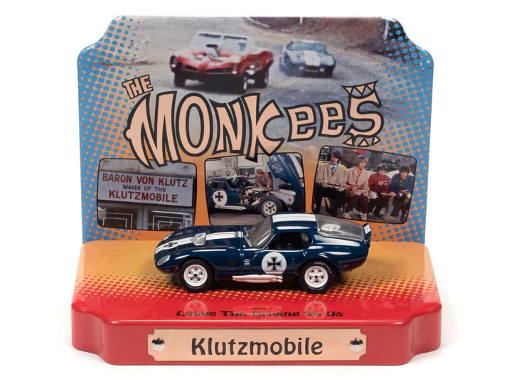 Shelby Cobra Daytona Klutzmobile Blue Diecast Model Car 