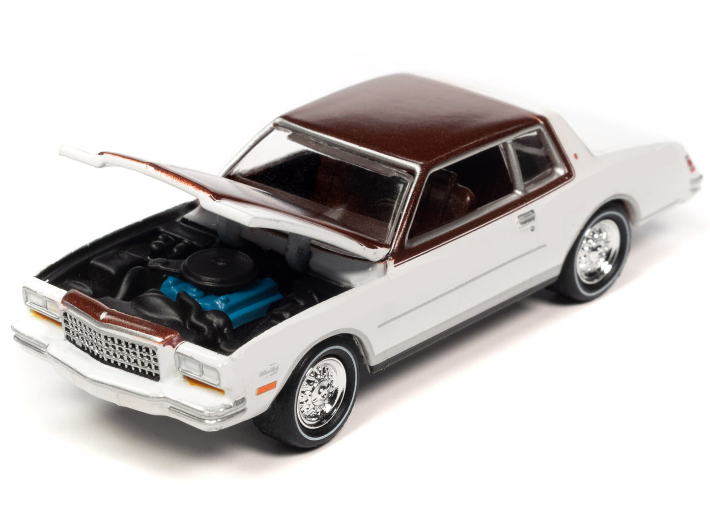 1980 Chevrolet Monte Carlo White Diecast Model Car 