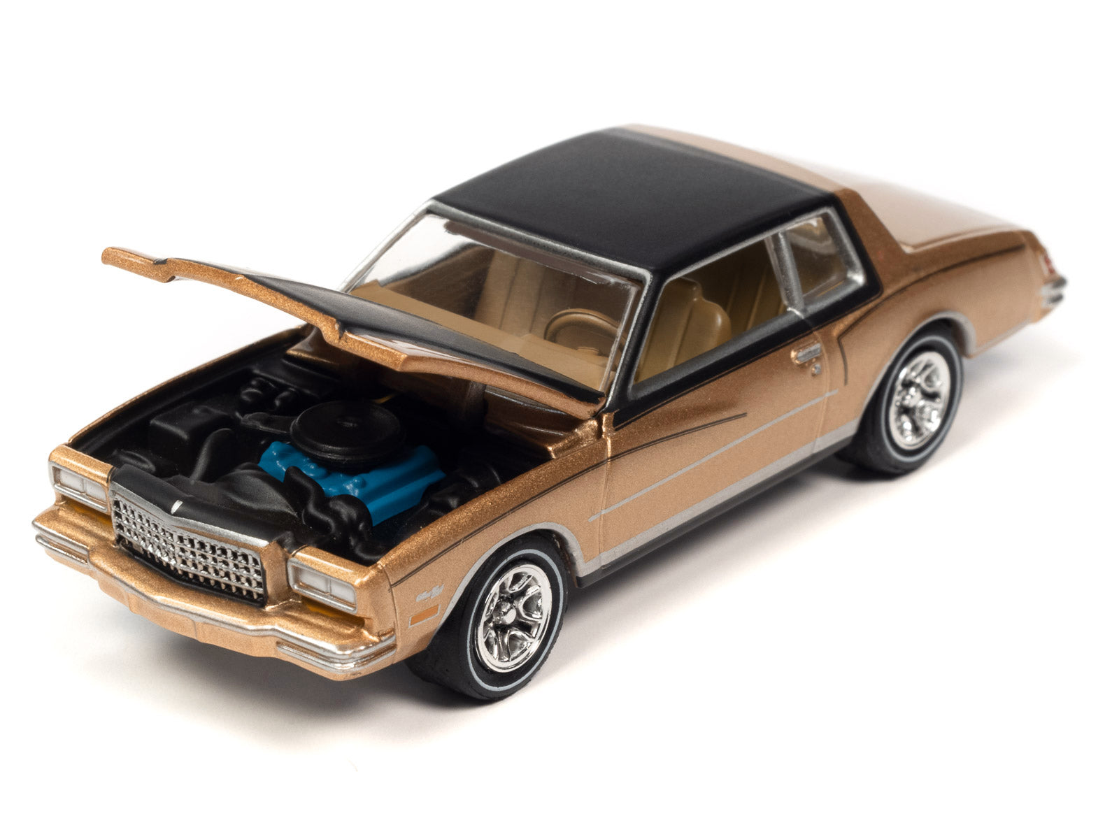 1980 Chevrolet Monte Carlo Gold Diecast Model Car 