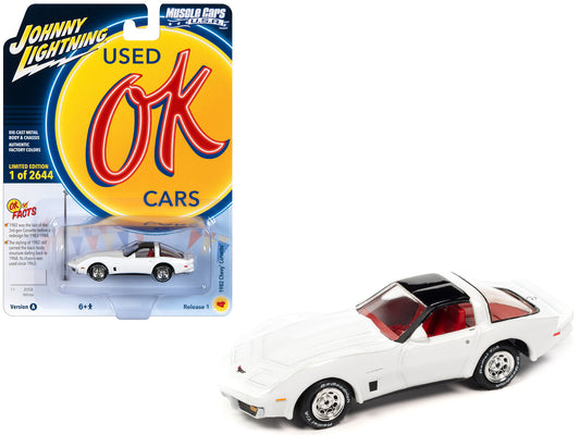 1982 Chevrolet Corvette  White Diecast Model Car 