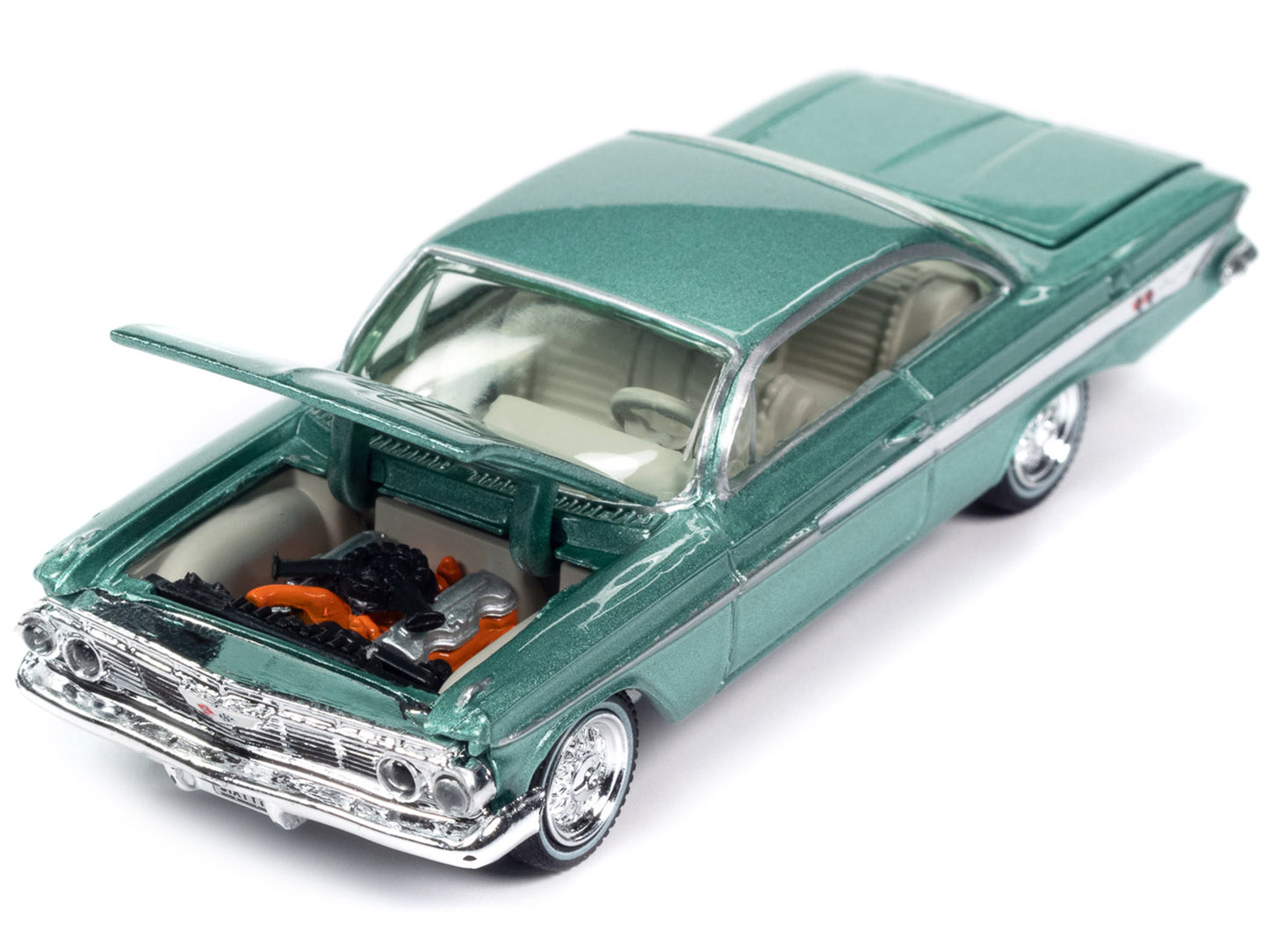 1961 Chevrolet Impala SS Green Diecast Model Car 
