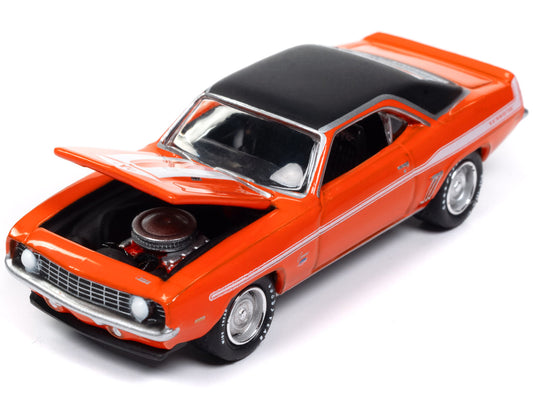 1969 Chevrolet Yenko Camaro Orange Diecast Model Car 