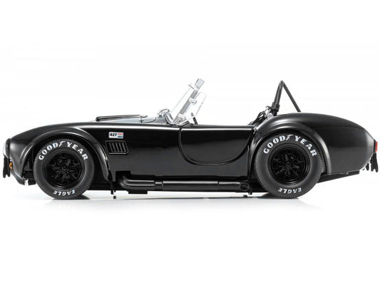 Shelby Cobra 427 S Black Diecast Model Car 