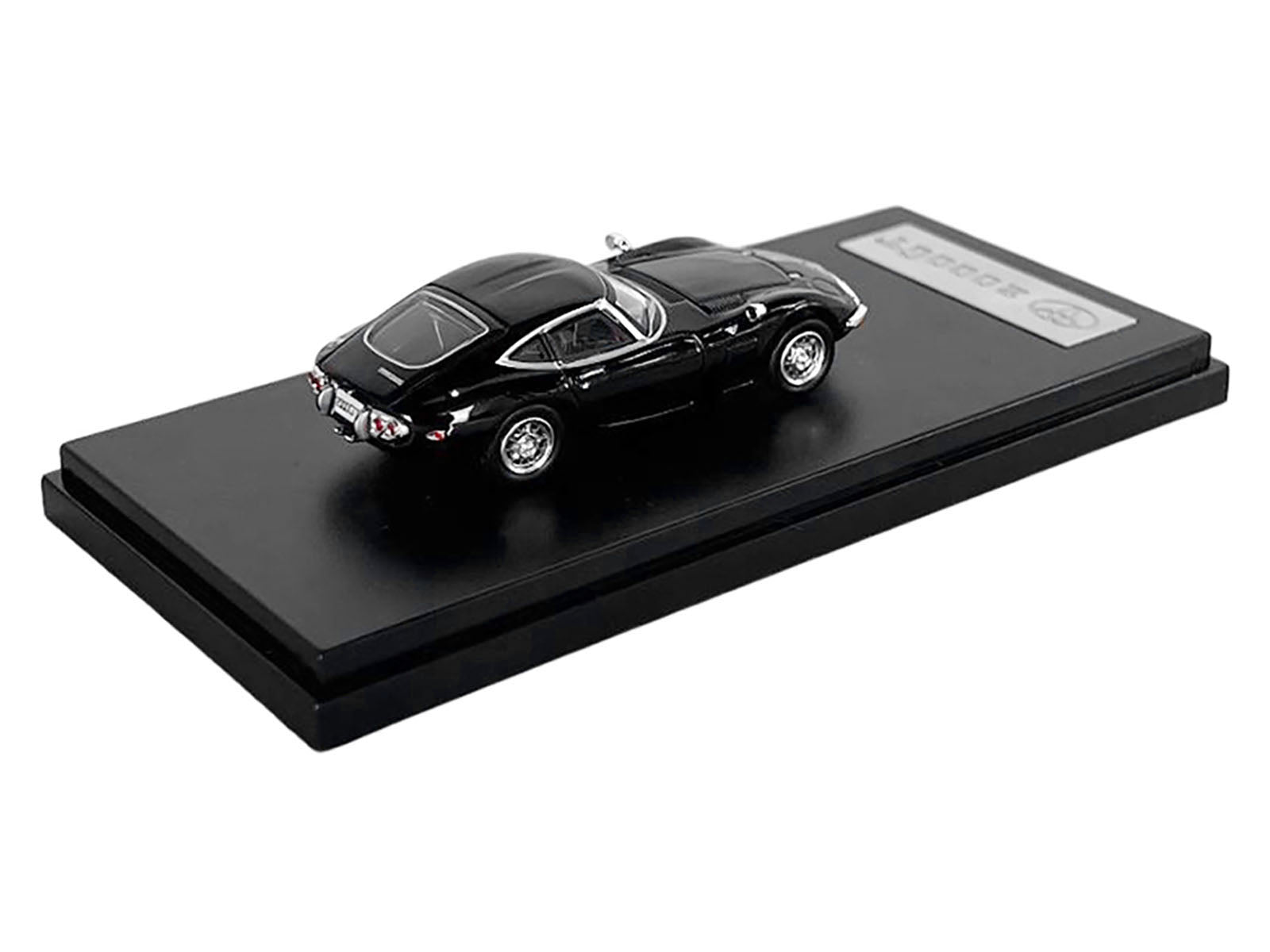 Brand new 1/64 scale diecast car model of Toyota 2000GT RHD (Right Hand Drive) Black die cast model car by LCD Models.
