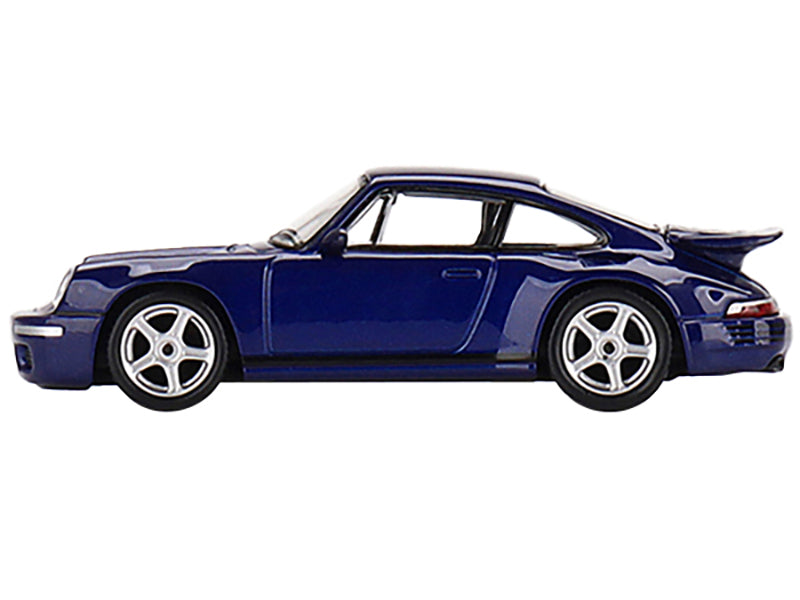 Brand new 1/64 scale diecast car model of RUF CTR Anniversary Dark Blue Metallic Limited Edition to 3000 pieces Worldwid