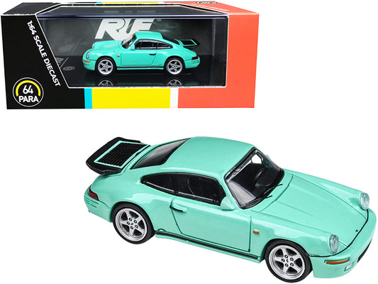 1987 RUF CTR bird Green Diecast Model Car 