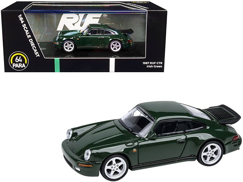 1987 RUF CTR Irish Green Diecast Model Car 