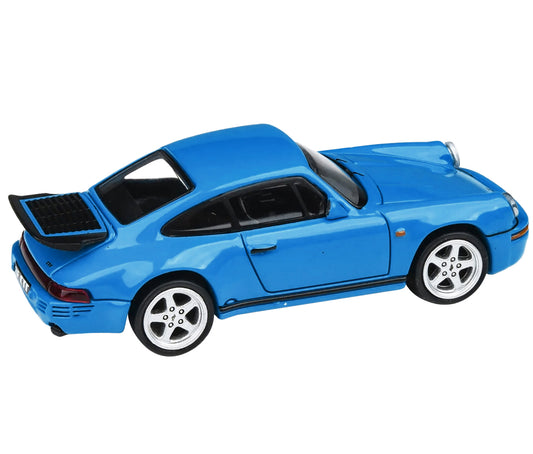 1987 RUF CTR Racing Blue Diecast Model Car 