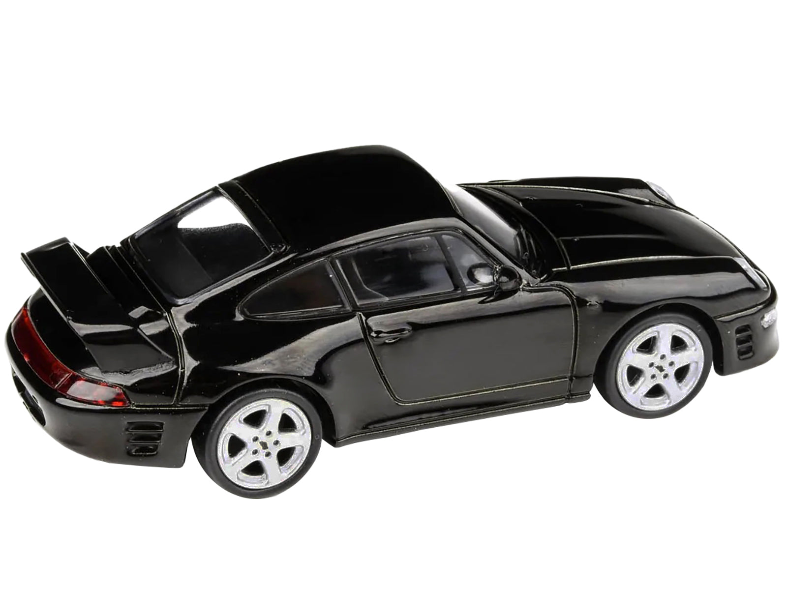 Brand new 1/64 scale diecast car model of 1995 RUF CTR2 Black die cast model car by Paragon.
Brand new box.
Detailed e