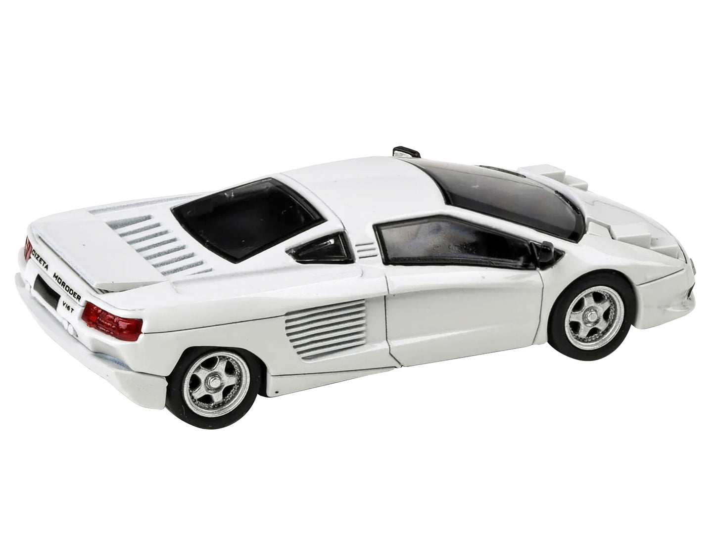 1991 Cizeta V16T Pearlescent White Diecast Model Car 