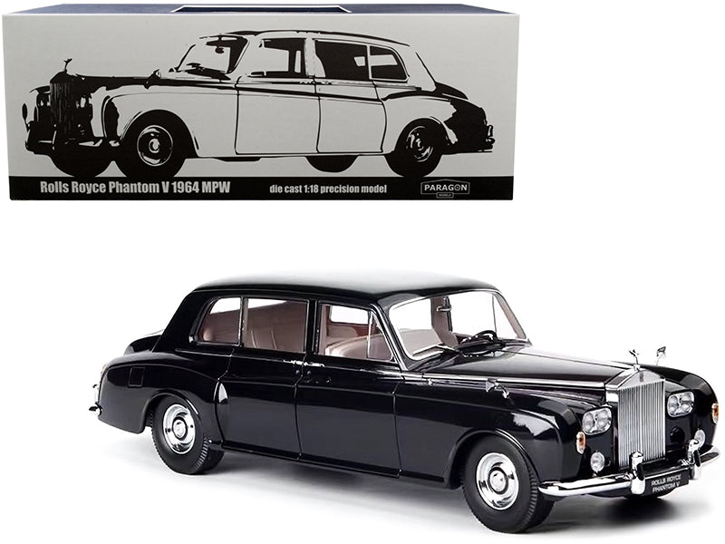 1964 Rolls Royce Phantom Blue Diecast Model Car 