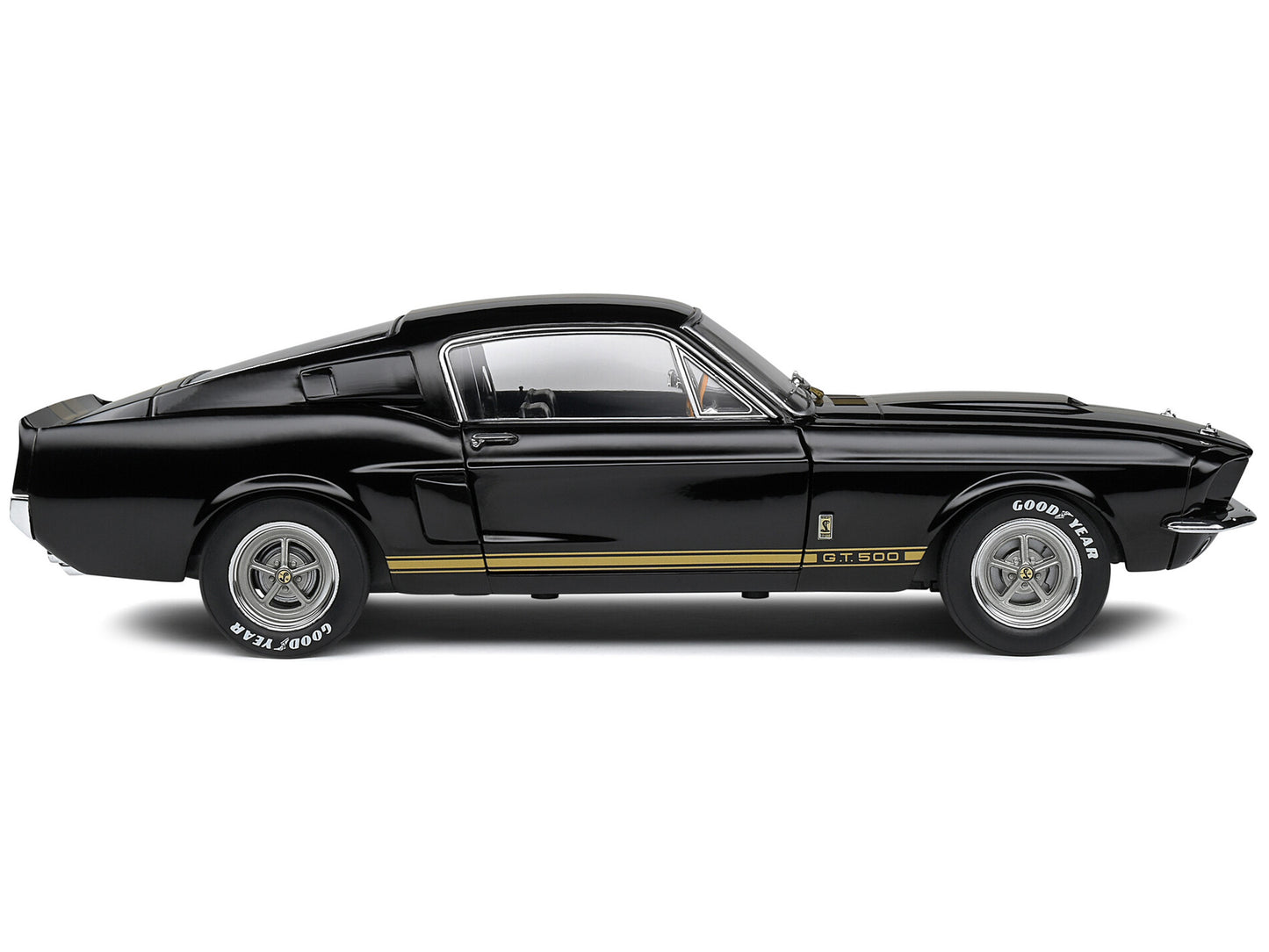 1967 Shelby GT500  Black Diecast Model Car 