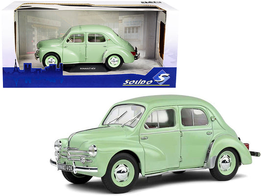 1955 Renault 4CV Vert Green Diecast Model Car 