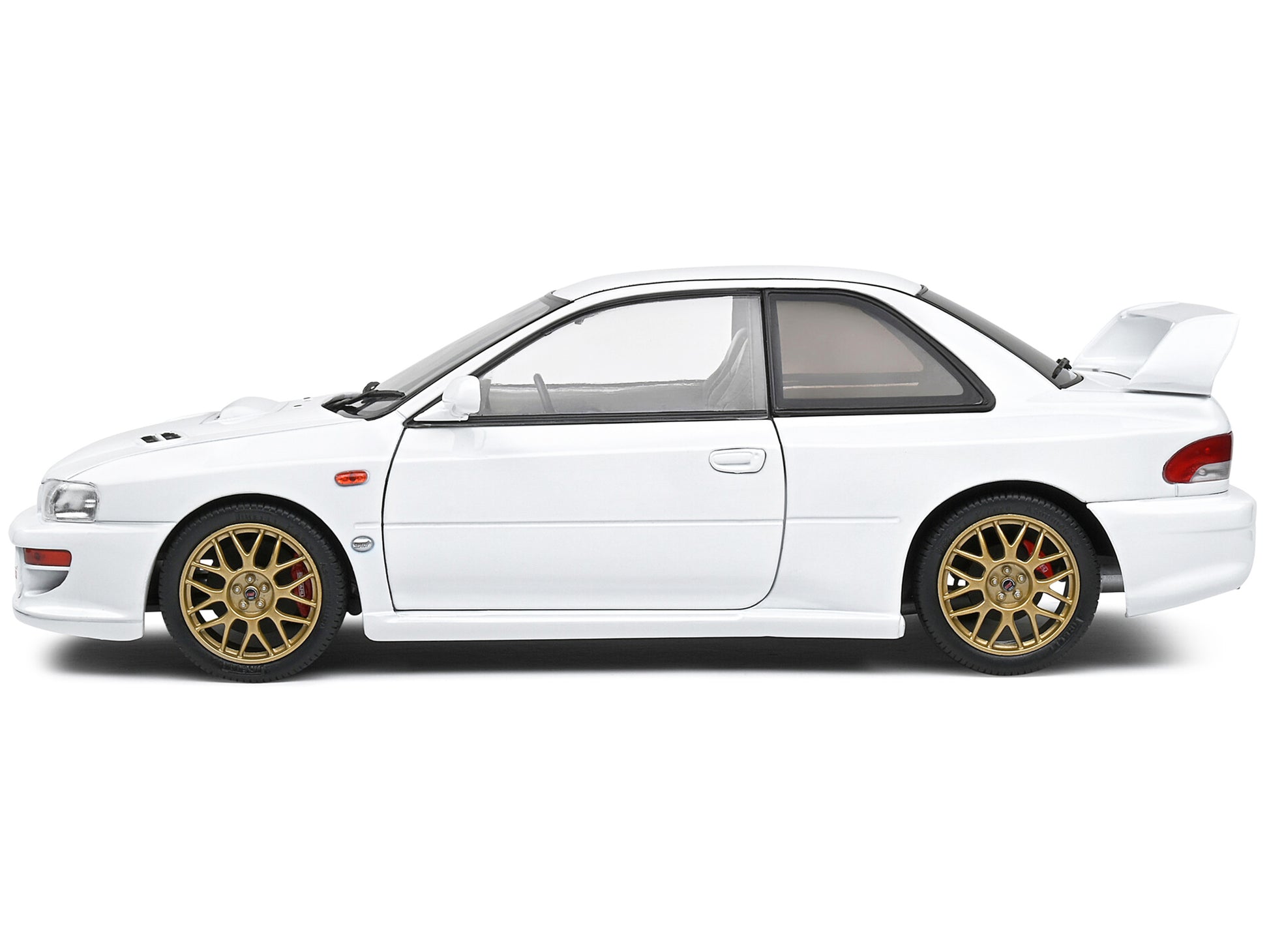 1998 Subaru Impreza 22B White Diecast Model Car 