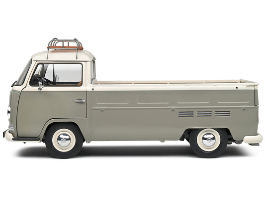 1968 Volkswagen T2  Gray Diecast Model Pickup Truck 