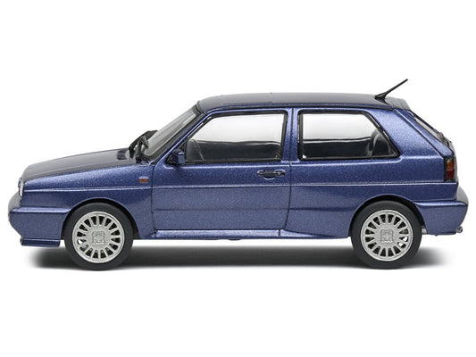 1989 Volkswagen Golf Rallye Blue Diecast Model Car 