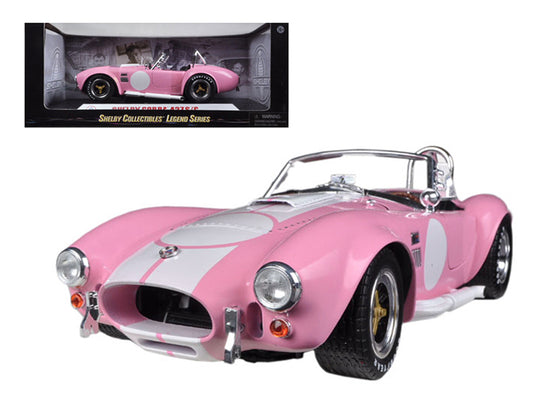 1965 Shelby Cobra 427 Pink Diecast Model Car 