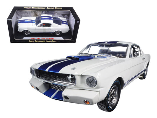 1965 Ford Mustang Shelby White Diecast Model Car 