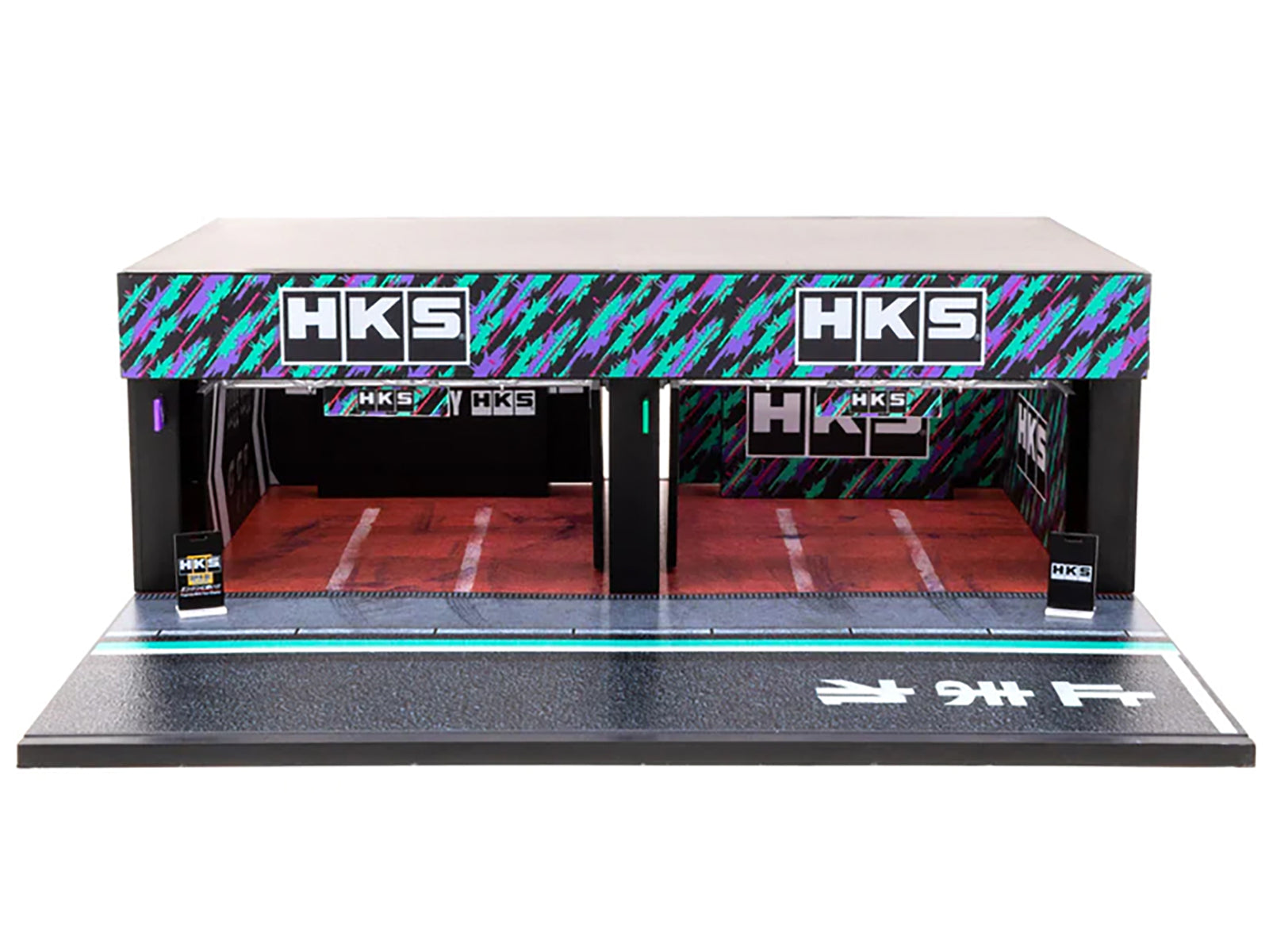 HKS Garage Display   Model Diorama Set 