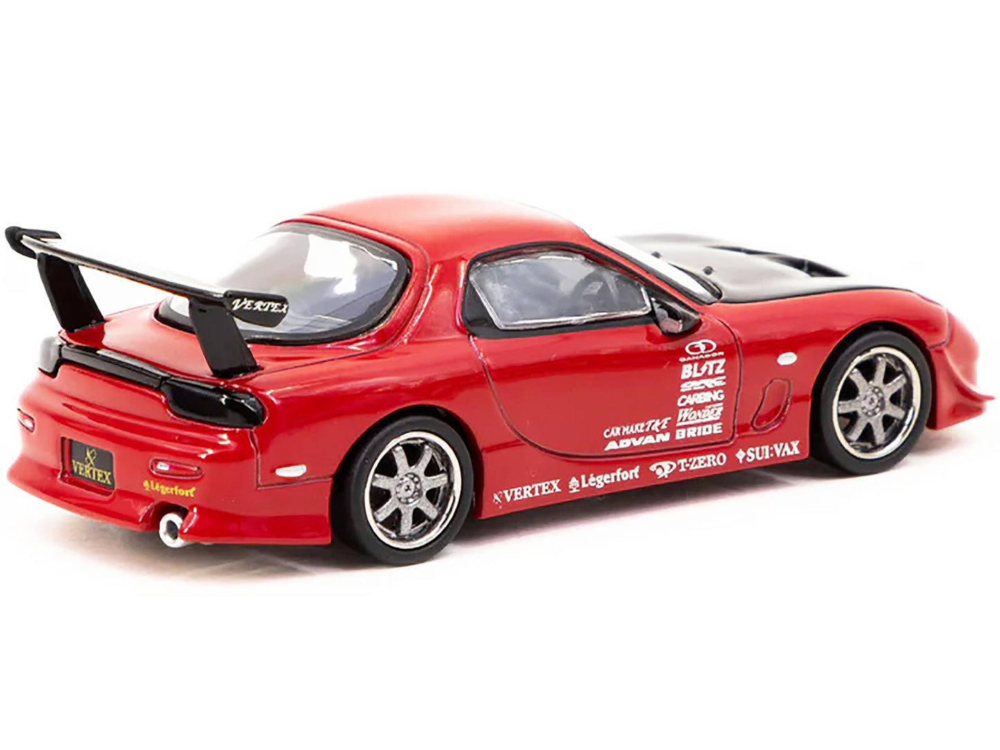 Mazda RX-7 Red Diecast Model Car