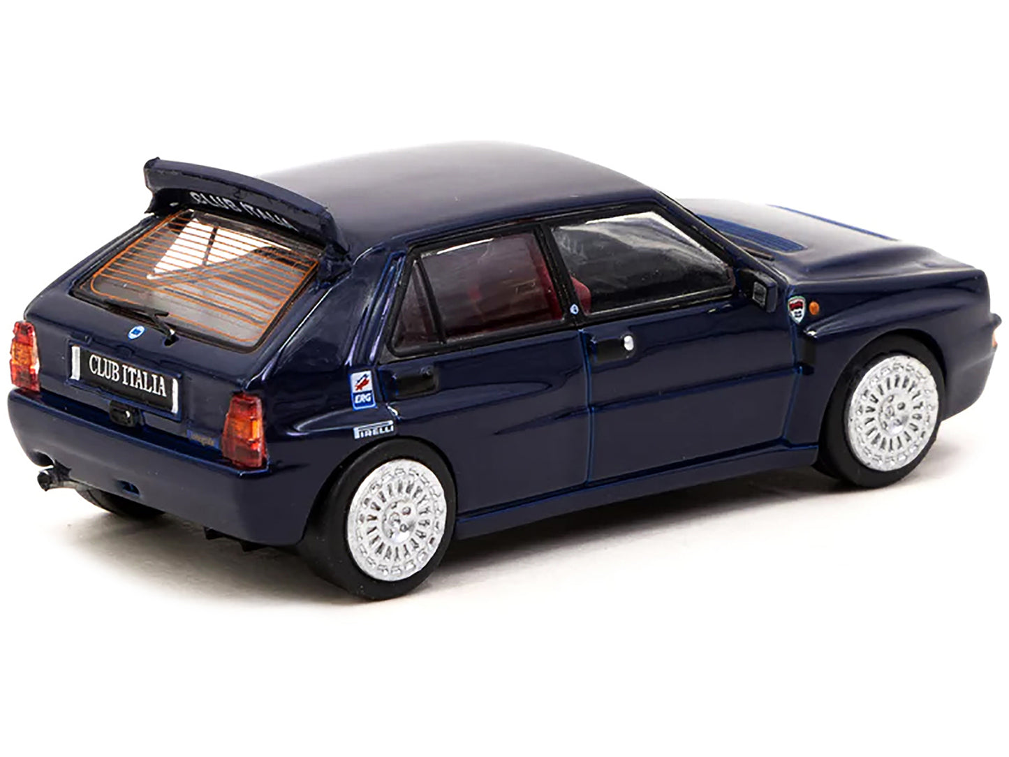 Lancia Delta HF Integrale Blue Diecast Model Car 