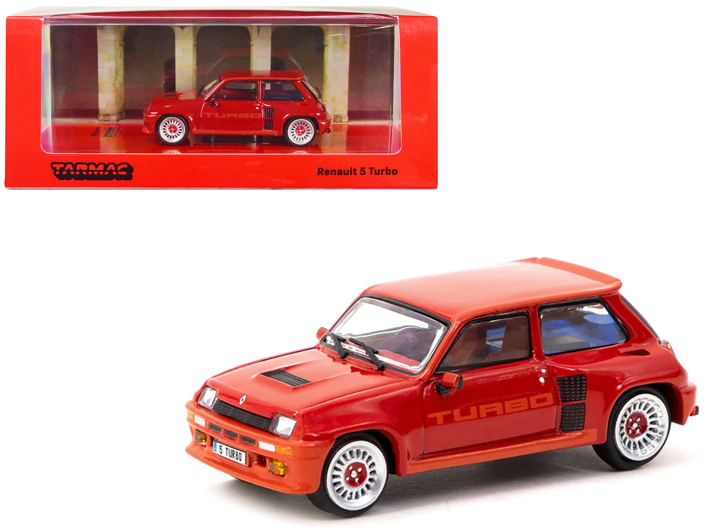 Renault 5 Turbo  Red Diecast Model Car 