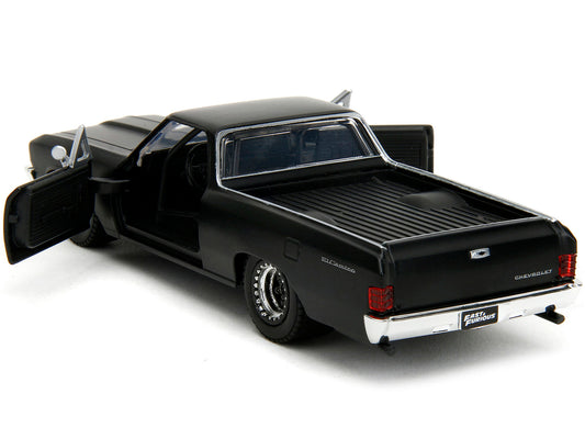 1967 Chevrolet El Camino Black Diecast Model Car 